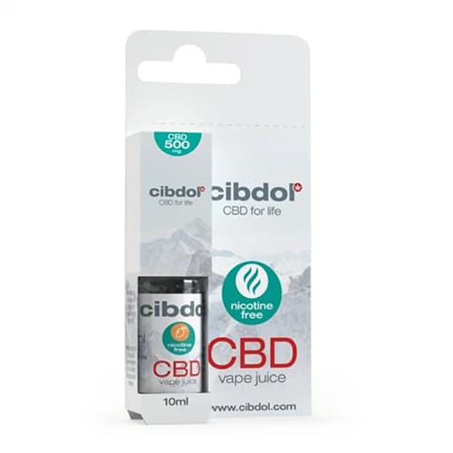 CBD Vape Juice Mango 500mg 10ml Cibdol 5ks