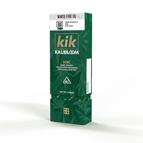 KALIBLOOM HHC White Fire OG vaporizační pero 96%1 ml - 5ks