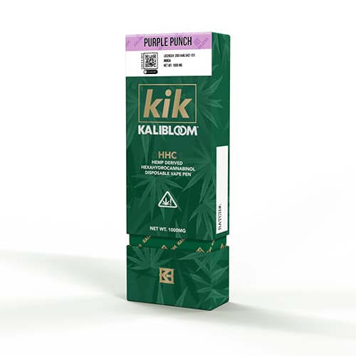 KALIBLOOM HHC Purple Punch vaporizační pero 96%1 ml - 5ks
