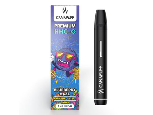 Canapuff  vape pen Blueberry Haze 96% HHC-O 1ml 10ks