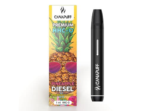Canapuff  vape pen Pineapple Diesel 96% HHC-O 1ml 10ks