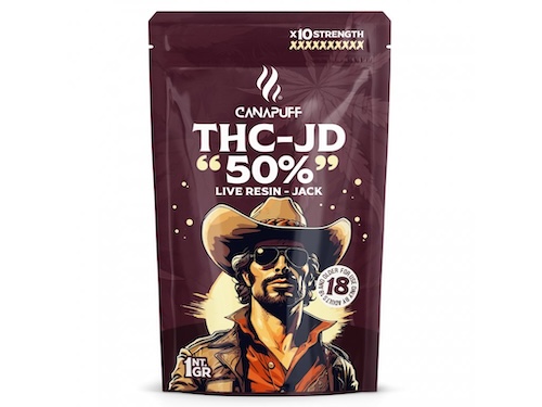 Canapuff THC-JD květy Jack 50% 2g