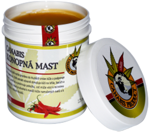 Canabis Product konopná mast s chilli 60 ml