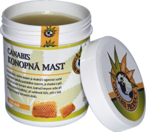 Canabis Product konopná mast s včelím voskem 60 ml