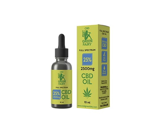 GREEN FAIRY Pyramidální full spectrum CBD 25% 2500mg 10ml  