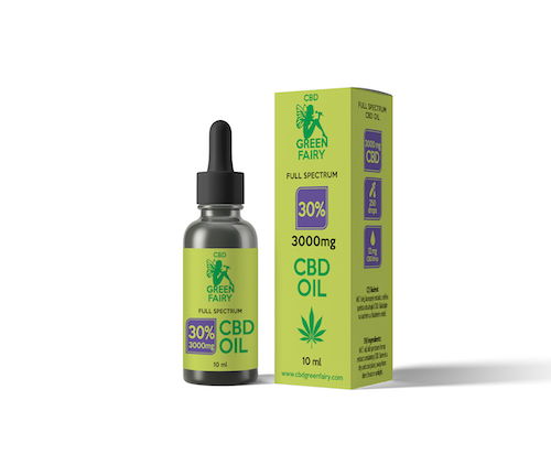 GREEN FAIRY Pyramidální full spectrum CBD 30% 3000mg 10ml  