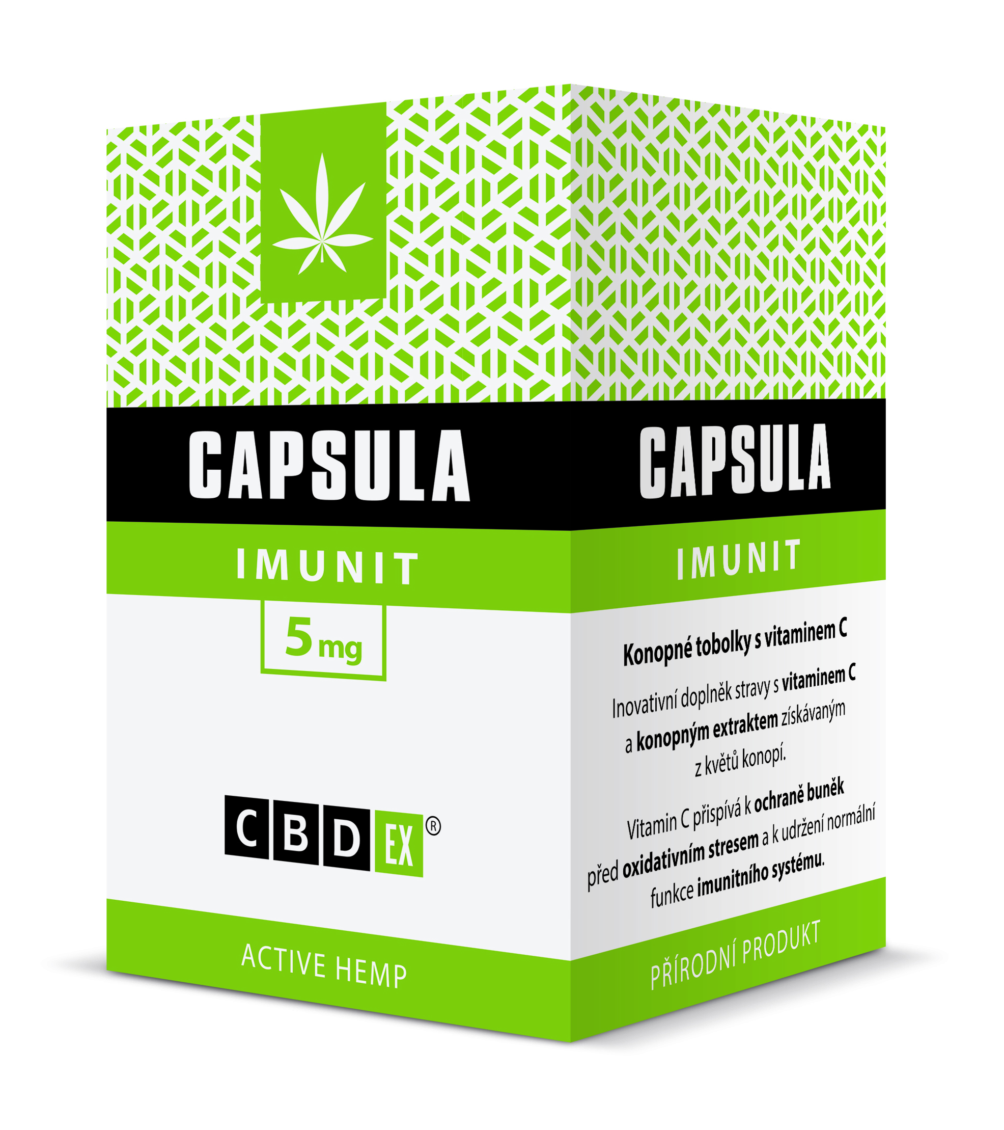 CBDex CBD Capsula Imunit 60 tobolek