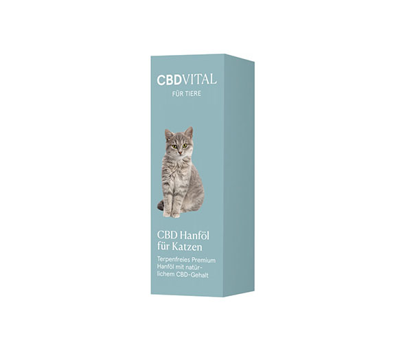 CBD konopný olej pro kočky 2,1% 20ml CBD Vital