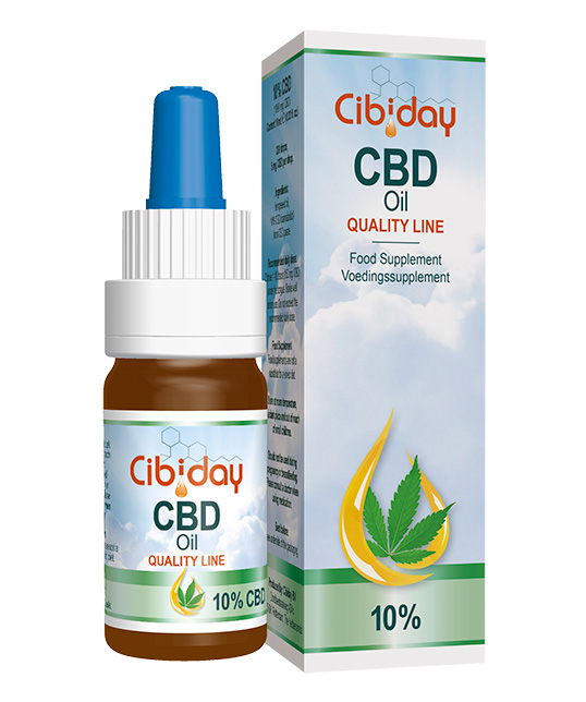 CBD olej Original Quality Line 10% 10ml Cibiday