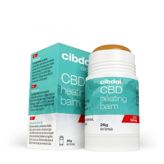CBD hřejivý balzám 26g 52mg Cibdol