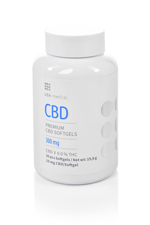 CBD kapsle 300mg USA MEDICAL