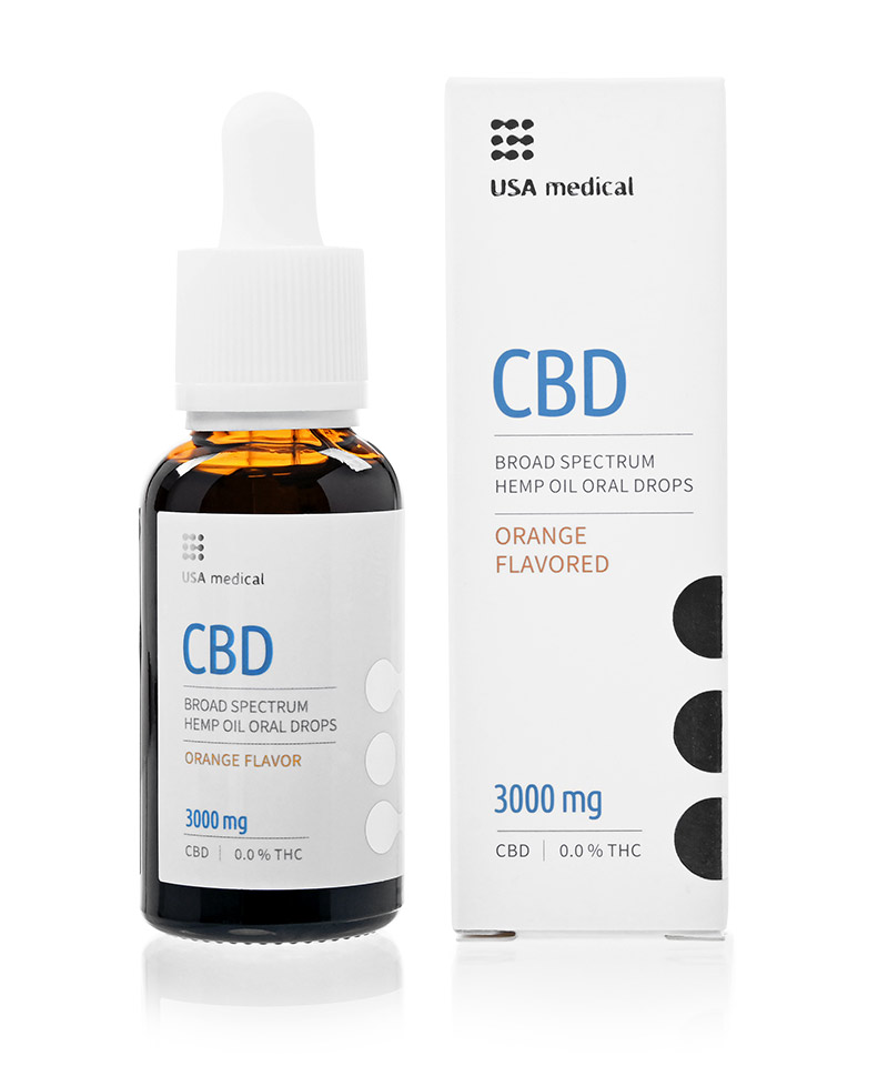 CBD olej 3000mg 30ml USA MEDICAL