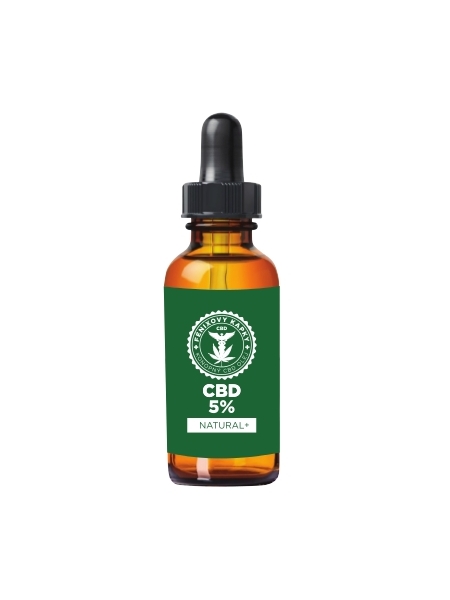 Fénixovy kapky CBD 5% 10ml bez aroma
