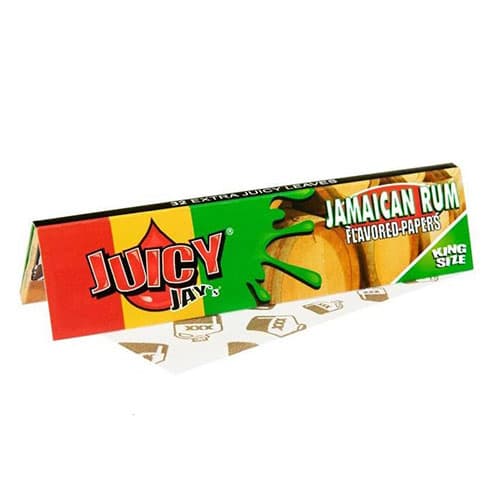 Ochucené papírky Juicy Jays KS Slim Jamaican Rum