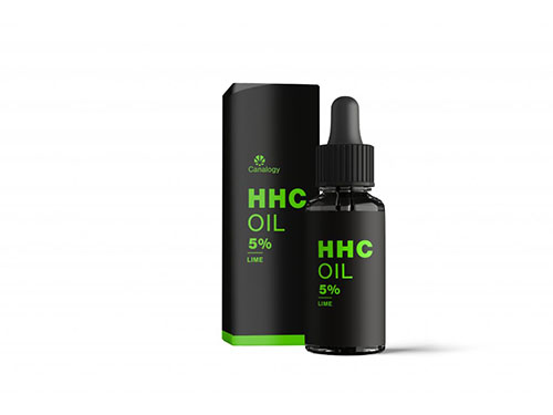 Canalogy HHC Olej Limetka 5 % 500 mg 10 ml