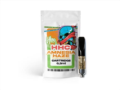 Czech CBD HHC cartridge Amnesia Haze 94 % 0,5 ml