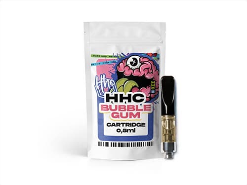Czech CBD HHC cartridge Bubble Gum 94 % 0,5 ml