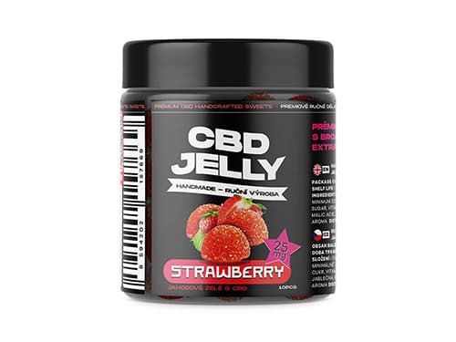 Czech CBD CBD Jelly 25 mg želé jahoda