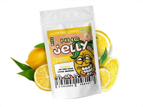 Czech CBD HHC Jelly Citrón 250 mg 10 ks 