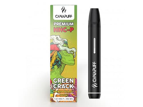 Canapuff vape pen Green Crack 96% HHC-P 1ml