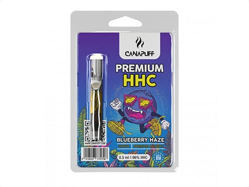 Canapuff Blueberry Haze cartridge HHC 96% 0,5ml