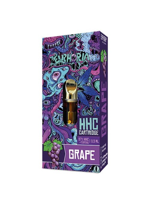 Euphoria Cartridge Grape 97% HHC 0,5 ml 
