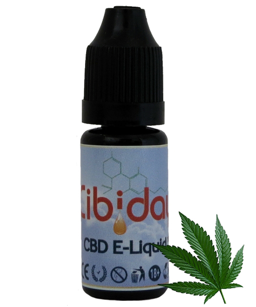 CBD e-liquid Cannabis 50mg 10ml Cibiday
