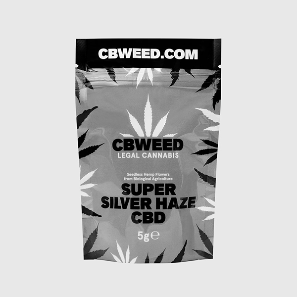 CBWEED CBD květy konopní Super Silver Haze 5g 