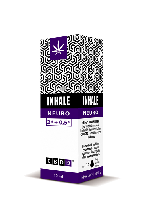 CBDex Inhale NEURO 2 % + 0,5 %, 10 ml