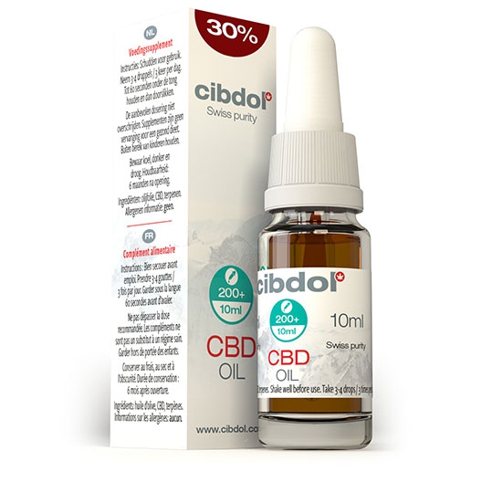 CBD olej 30% 2000mg 10ml Olive Oil Cibdol