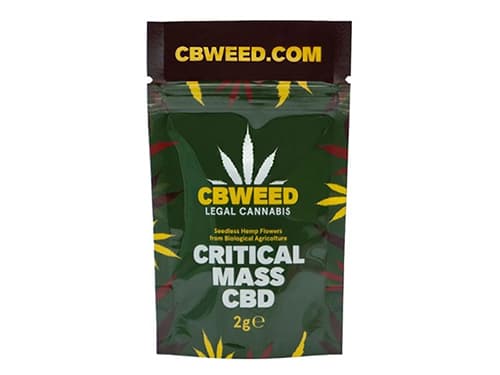 CBWEED CBD květy konopní Critical Mass 2g 