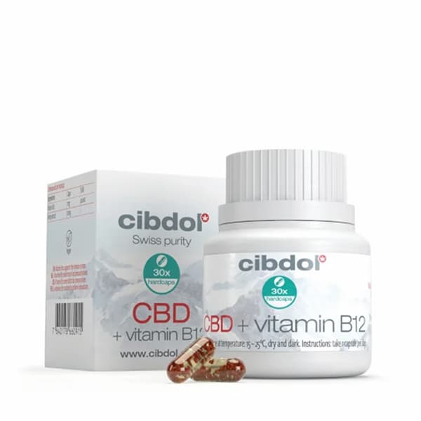 CBD vitamin B12 Formula kapsle 30ks  Cibdol
