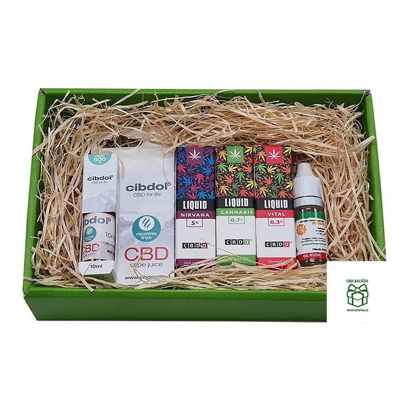 CBD dárkový balíček vape 20
