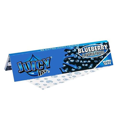 Ochucené papírky Juicy Jays KS Slim Blueberry