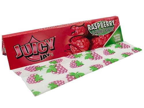 Ochucené papírky Juicy Jays KS Slim Raspberry