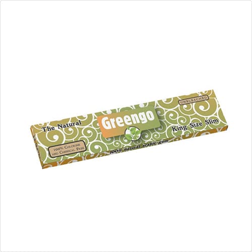 Greengo Unbleached King Size Slim papírky 1ks