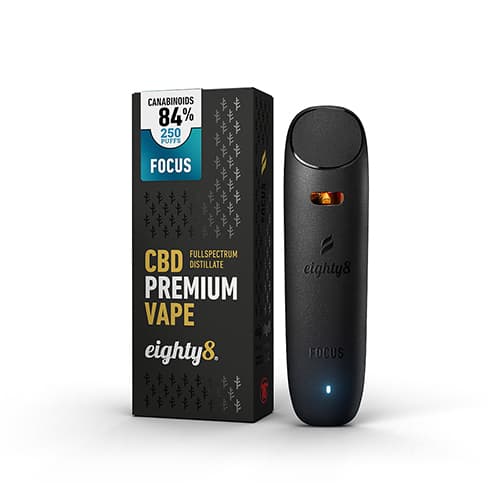 Eighty8 Vaporizační pero FOCUS CBD 84%