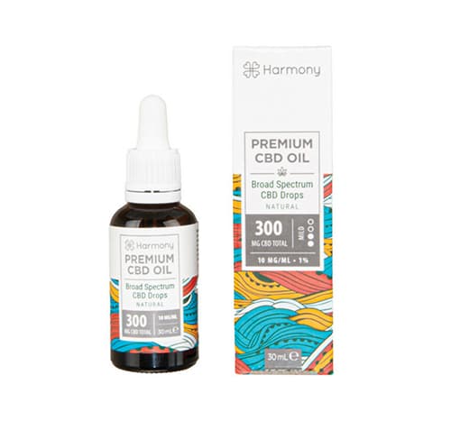 HARMONY natural premium CBD olej 300mg 30ml