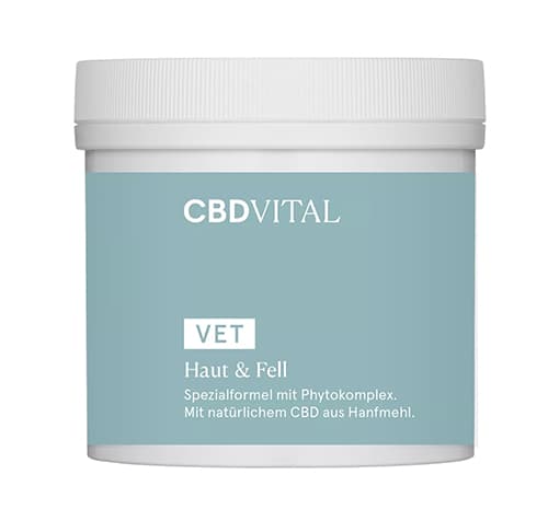 CBD VITAL Haut & Fellpflege péče o kůži a srst domácích mazlíčků s CBD 100g