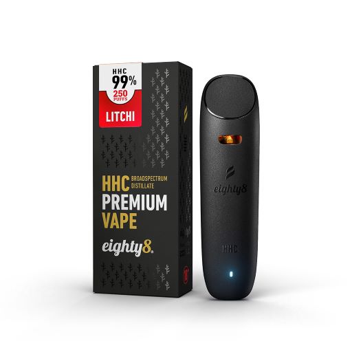 Eighty8 HHC Vape Litchi 99 %  0,5 ml