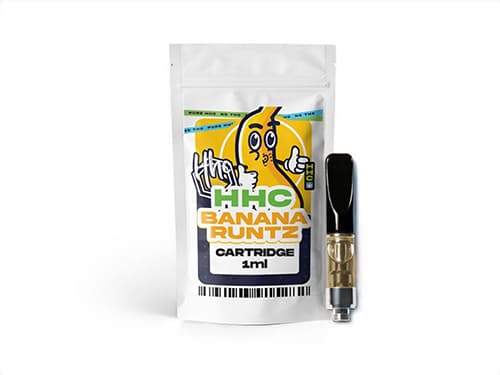 Czech CBD HHC cartridge Banana Runtz 94 % 1 ml