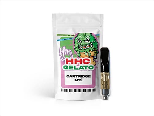 Czech CBD HHC cartridge Gelato 94 % 1 ml