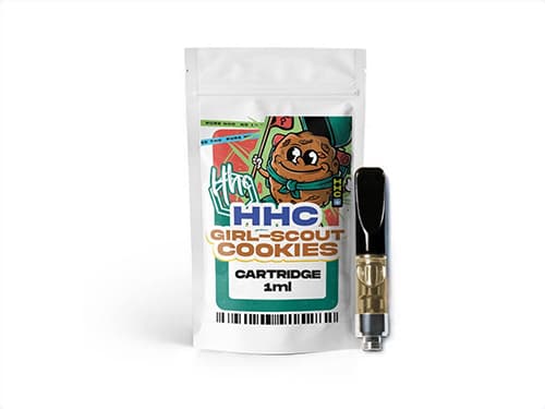 Czech CBD HHC cartridge Girl Scout Cookies 94 % 1 ml