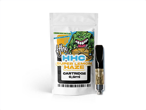 Czech CBD HHC cartridge Lemon Haze 94 % 0,5 ml