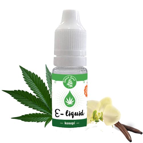 Zelená Země CBD liquid 2% příchuť vanilka 10 ml