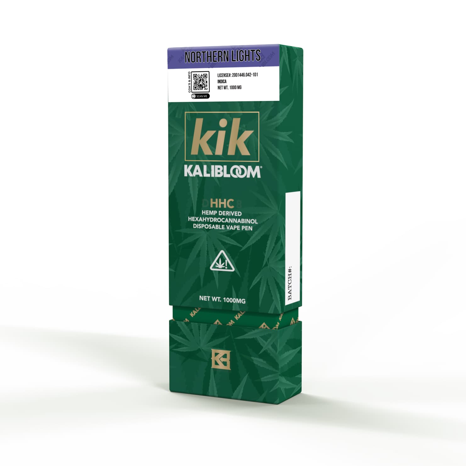 KALIBLOOM HHC Northern Lights vaporizační pero 96%1 ml 