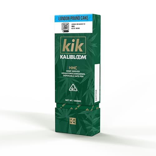 KALIBLOOM HHC London Pound Cake vaporizační pero 96%1 ml 