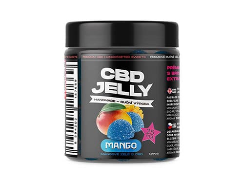 Czech CBD CBD Jelly 25 mg želé mango 
