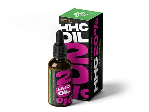 Czech CBD HHC ořechový olej 20% 10 ml 