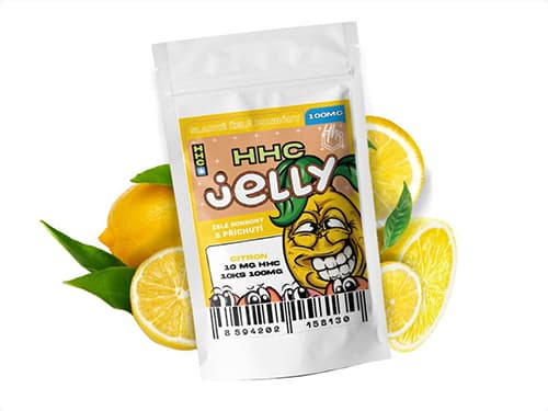 Czech CBD HHC Jelly Citrón 100 mg 10 ks 